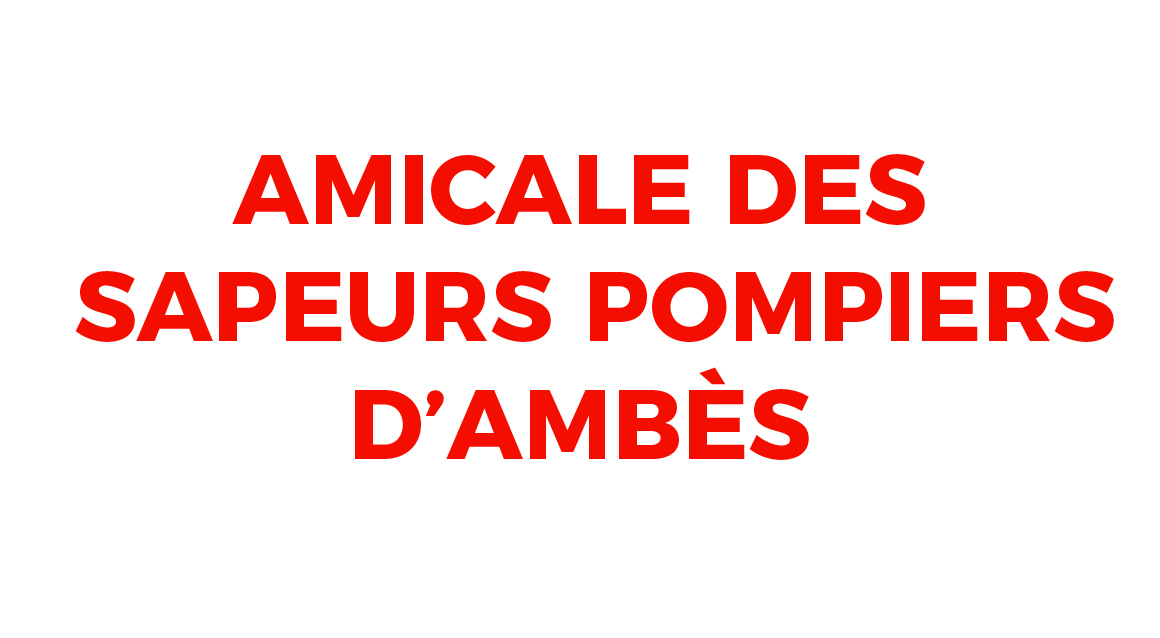 AMICALE DES SAPEURS POMPIERS D'AMBES